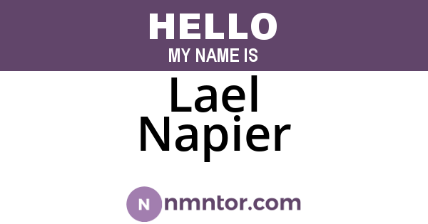 Lael Napier