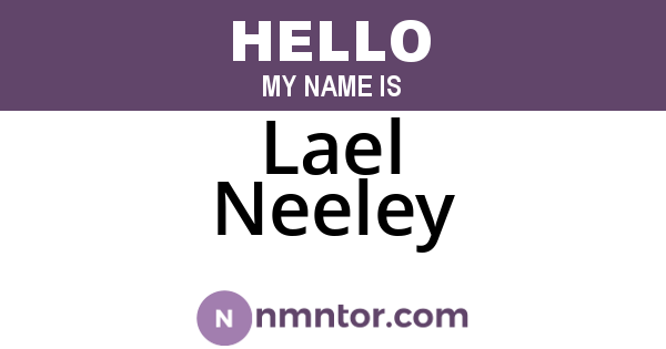 Lael Neeley