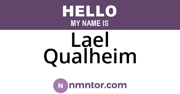 Lael Qualheim