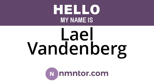 Lael Vandenberg