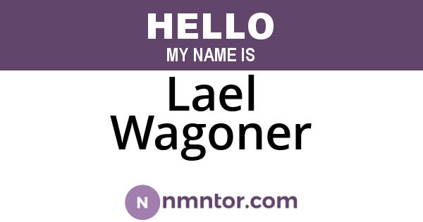 Lael Wagoner