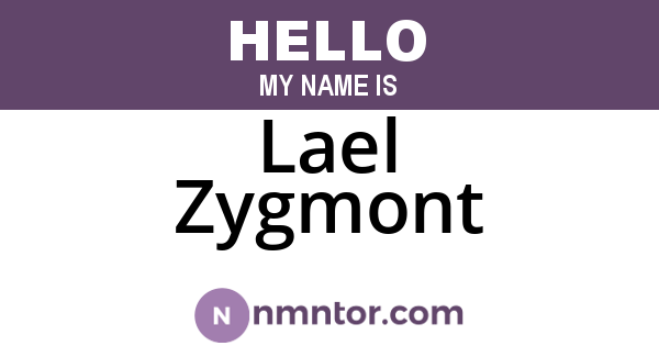 Lael Zygmont