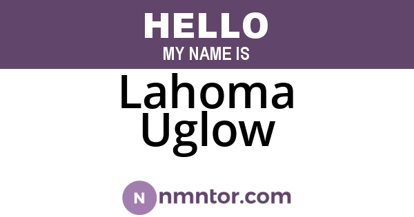 Lahoma Uglow