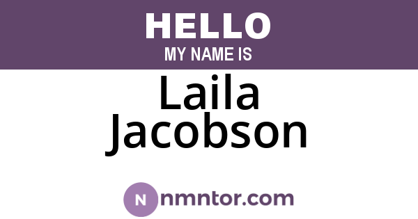 Laila Jacobson
