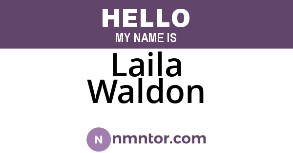 Laila Waldon