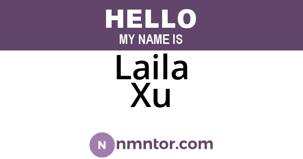 Laila Xu