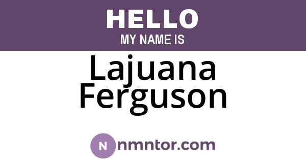 Lajuana Ferguson