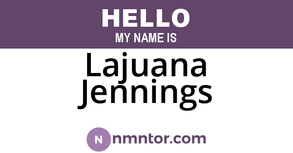 Lajuana Jennings