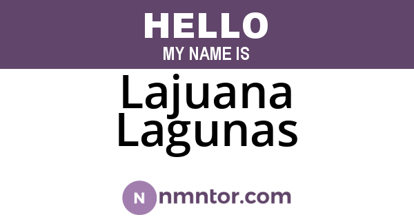 Lajuana Lagunas