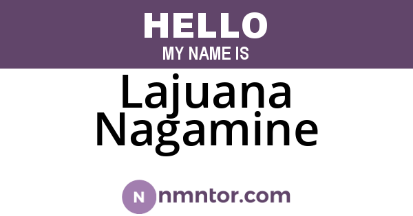 Lajuana Nagamine