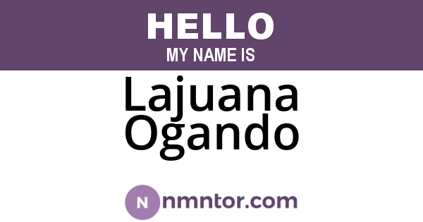 Lajuana Ogando