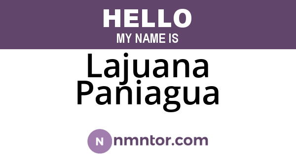 Lajuana Paniagua