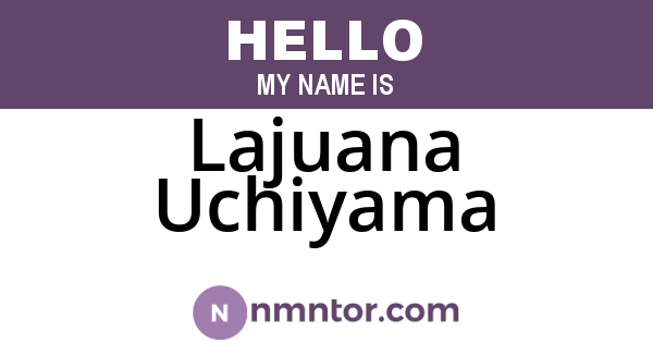 Lajuana Uchiyama
