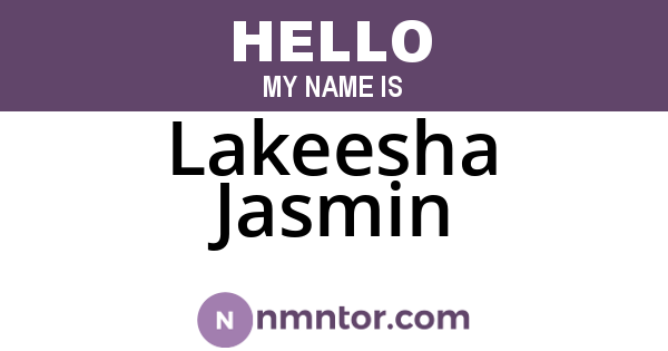 Lakeesha Jasmin