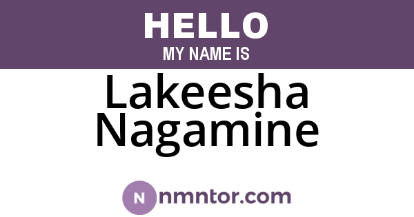 Lakeesha Nagamine