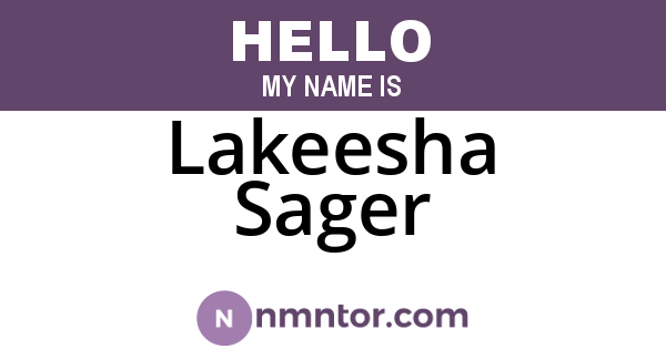 Lakeesha Sager
