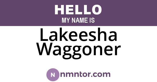 Lakeesha Waggoner