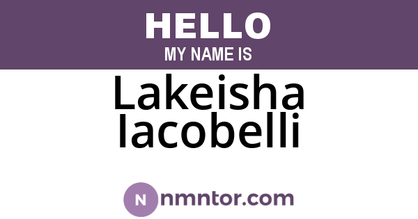 Lakeisha Iacobelli