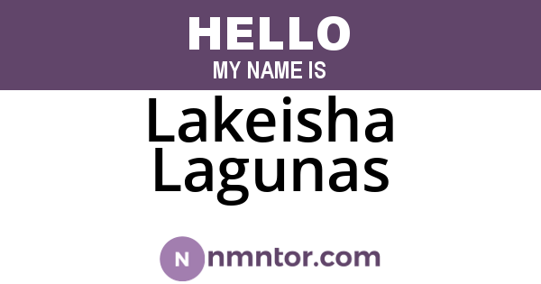 Lakeisha Lagunas