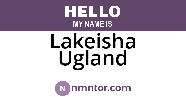 Lakeisha Ugland