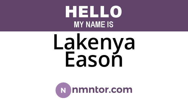 Lakenya Eason