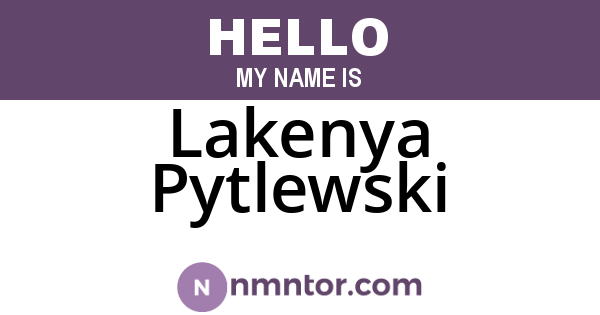 Lakenya Pytlewski