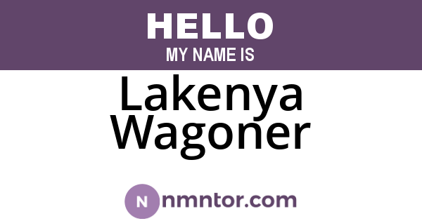 Lakenya Wagoner