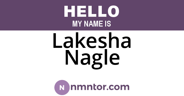 Lakesha Nagle