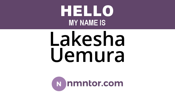 Lakesha Uemura