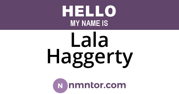 Lala Haggerty