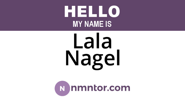 Lala Nagel