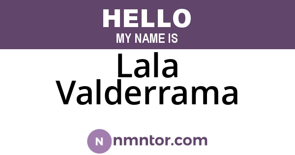 Lala Valderrama