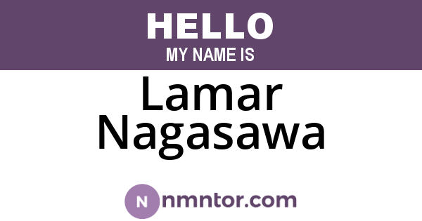 Lamar Nagasawa