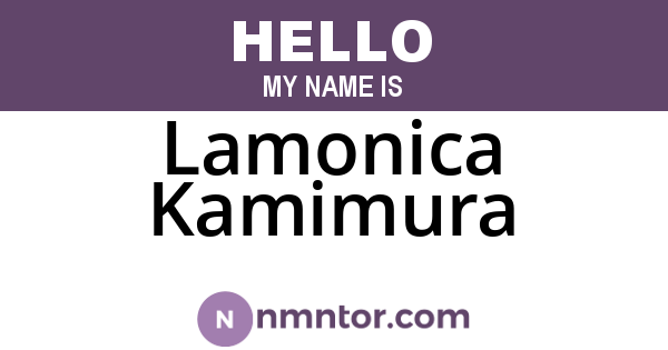 Lamonica Kamimura