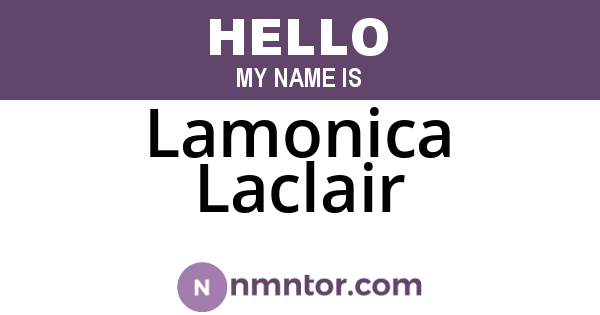 Lamonica Laclair