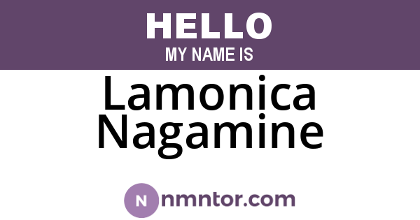 Lamonica Nagamine