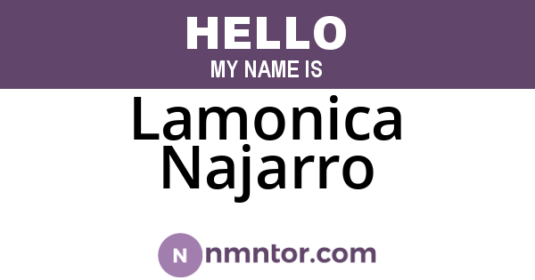 Lamonica Najarro