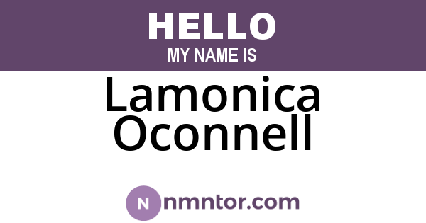 Lamonica Oconnell