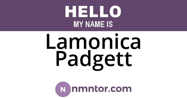 Lamonica Padgett