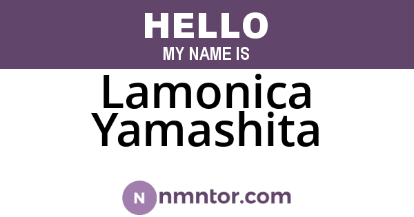 Lamonica Yamashita