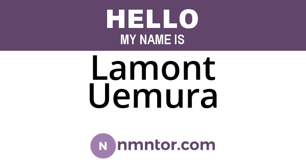 Lamont Uemura