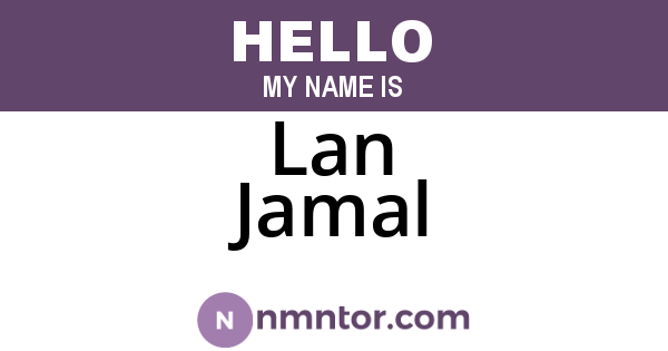 Lan Jamal
