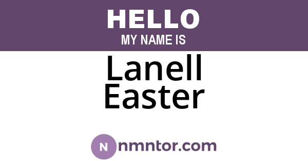 Lanell Easter