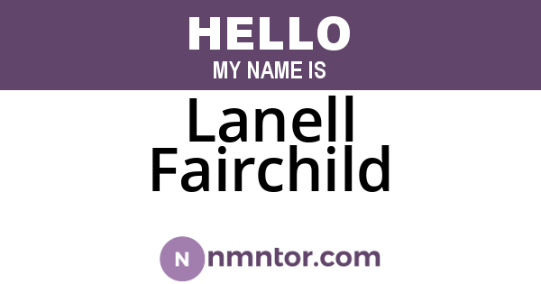 Lanell Fairchild