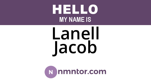 Lanell Jacob
