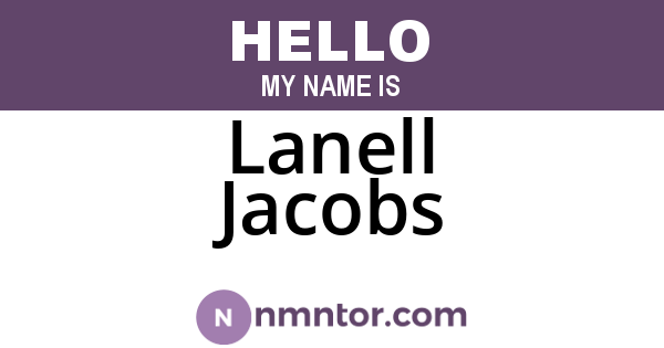 Lanell Jacobs