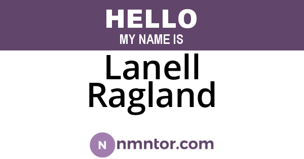 Lanell Ragland