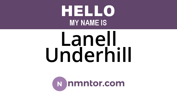 Lanell Underhill