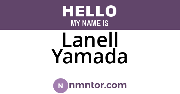 Lanell Yamada