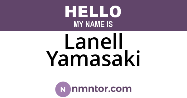 Lanell Yamasaki